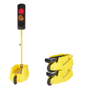 Feux de chantier jaunes