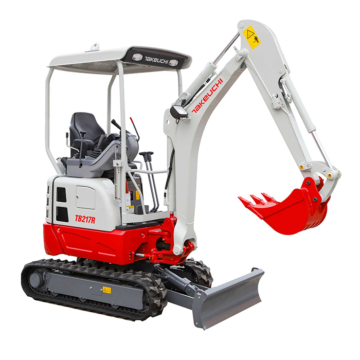 Mini-pelle 1500 kg