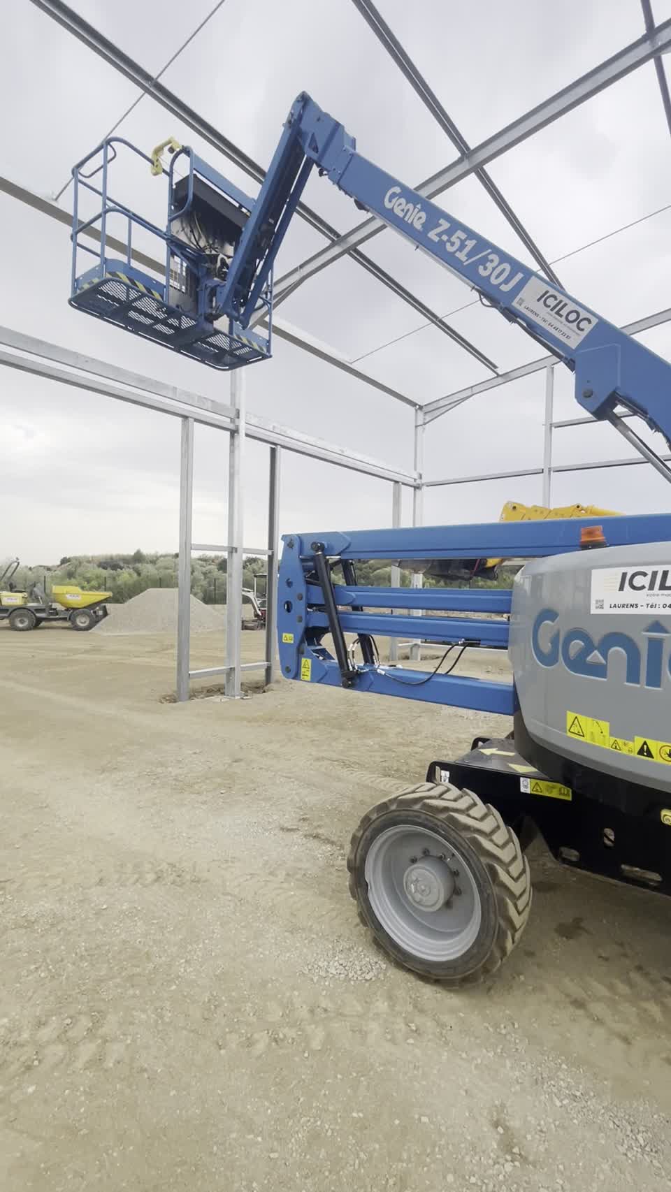 Présentation Nacelle articulée diesel 18m